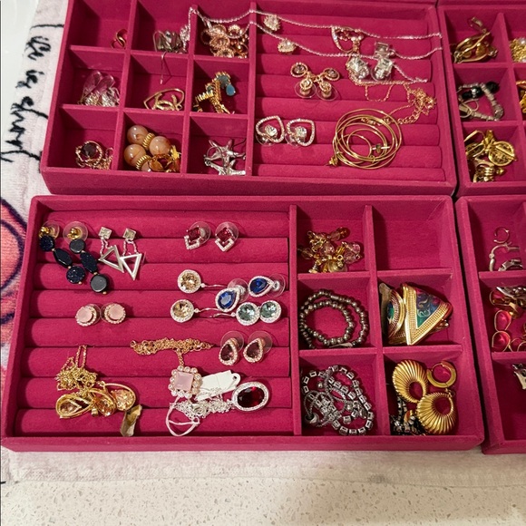 Unlisted items Assorted Jewelry Collection in Pink Organizer
Join live to grab - Picture 3 of 9